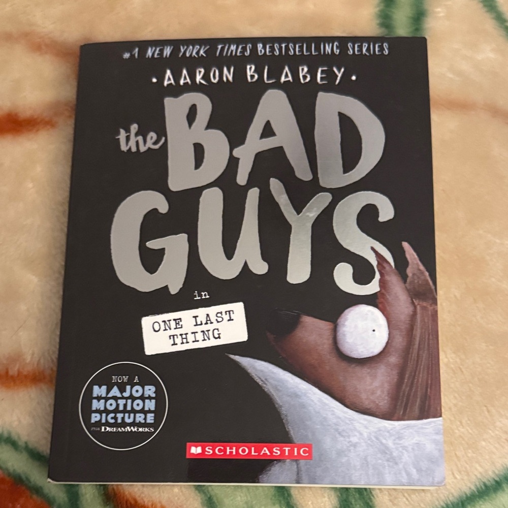 Scholastic Black and Gray 'The Bad Guys' Hardcover